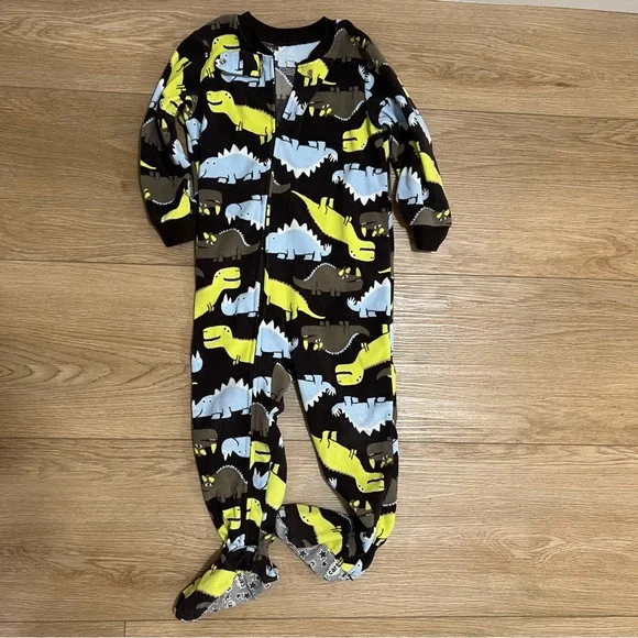 Carter’s 2T & 3T Footie One Piece Pajamas - Picture 3 of 4